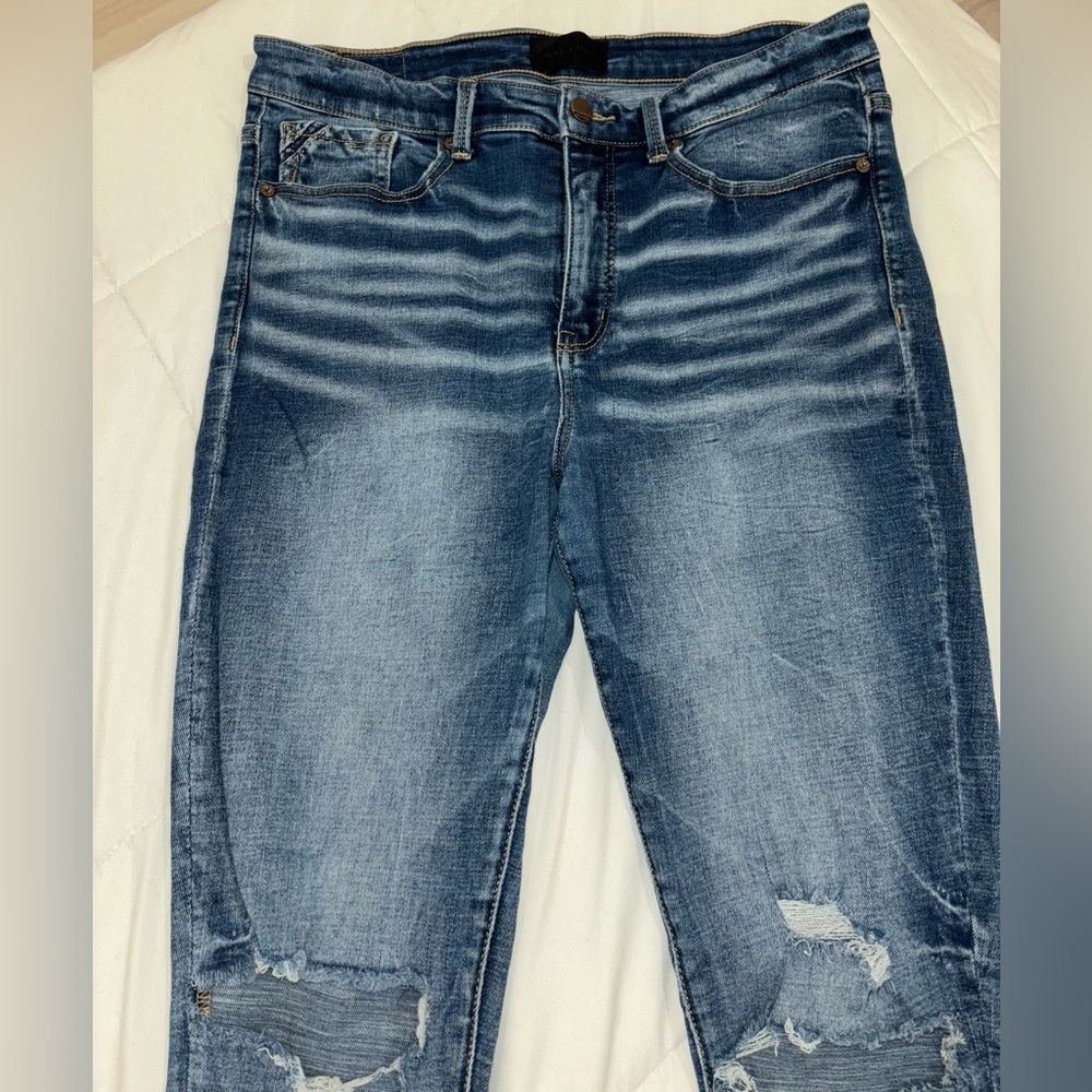 Great Condition Buckle Black Jeans 🖤